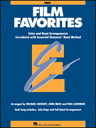 Essential Elements Film Favorites Oboe band method book cover